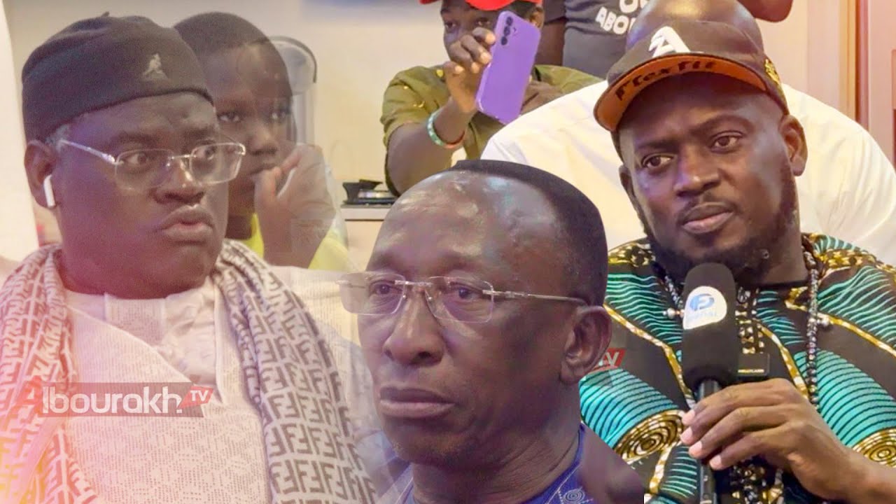 Visite de Serigne Bass Khadim awa balla chez Aziz Ndiaye