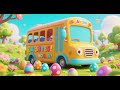 🚌🥚 ABC Bus Easter Egg Hunt | Nursery Rhymes &amp; Kids Songs 🔤🌈