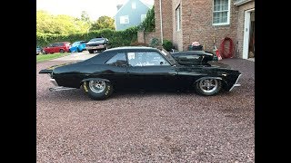1969 Nova Drag Car Sbc 383 Lunarti Roller Afr Heads 5Spd Lenco