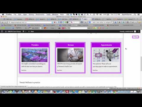 DIY Text Widgets with Editor