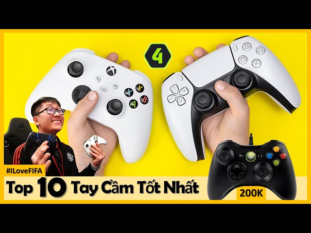 Top 10 Tay Cầm Chơi FO4 Đáng Mua Nhất Giá Từ 200K: Xbox 360, PS4, PS5, Xbox Seri X/S, Gamesir T4w