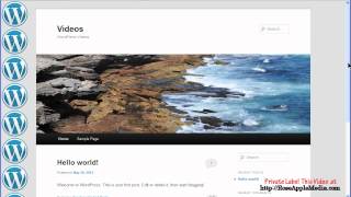 WordPress 3.4 Background Settings