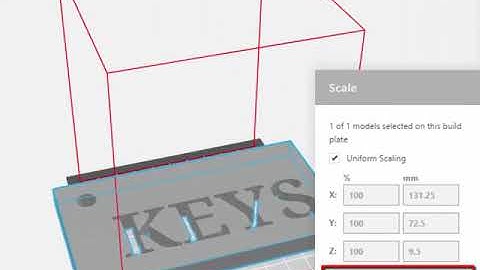 Introduction to TinkerCAD: Part 8 - Printing the 3D Part