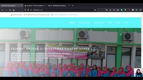 Demo Sistem Informasi Antrian Pasien Rawat Jalan Berbasis Website ( Puskesmas Cilacap Utara 1 )
