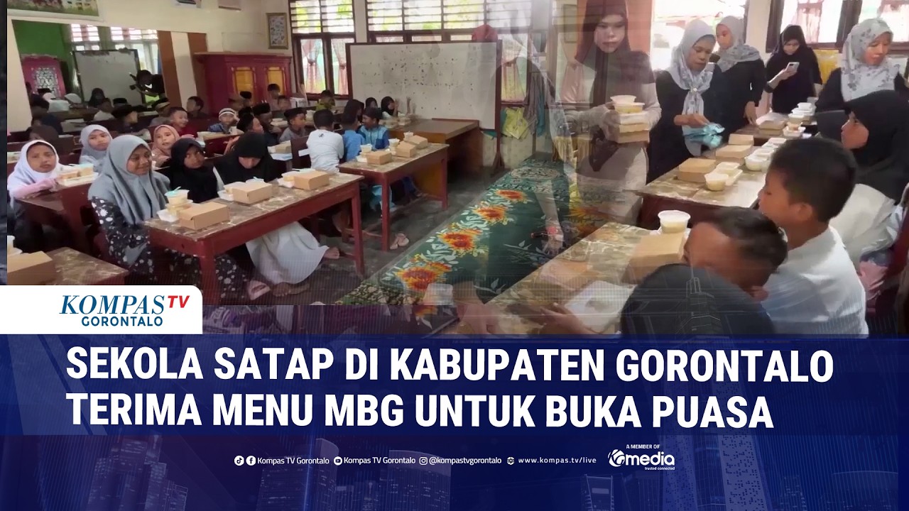 Sekolah Satap di Kabupaten Gorontalo Pilih MBG Jadi Menu Berbuka Bersama