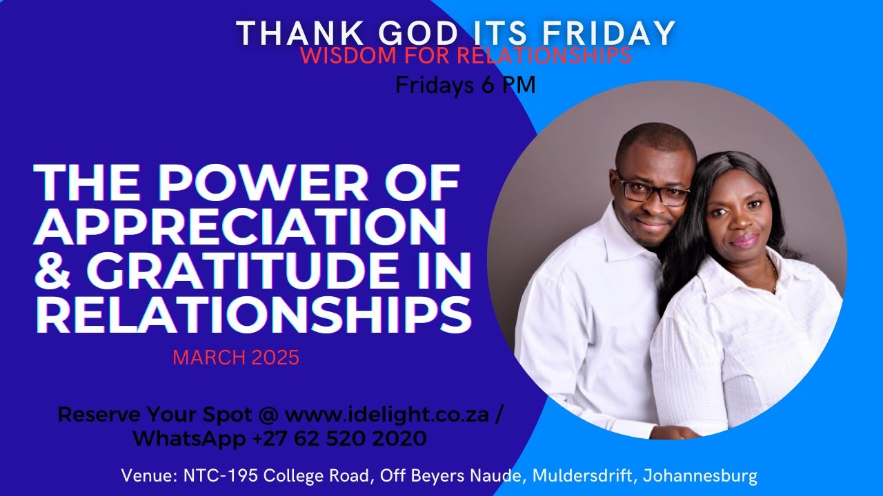 Thank God It's Friday - The Transformative Power of Gratitude in ...
