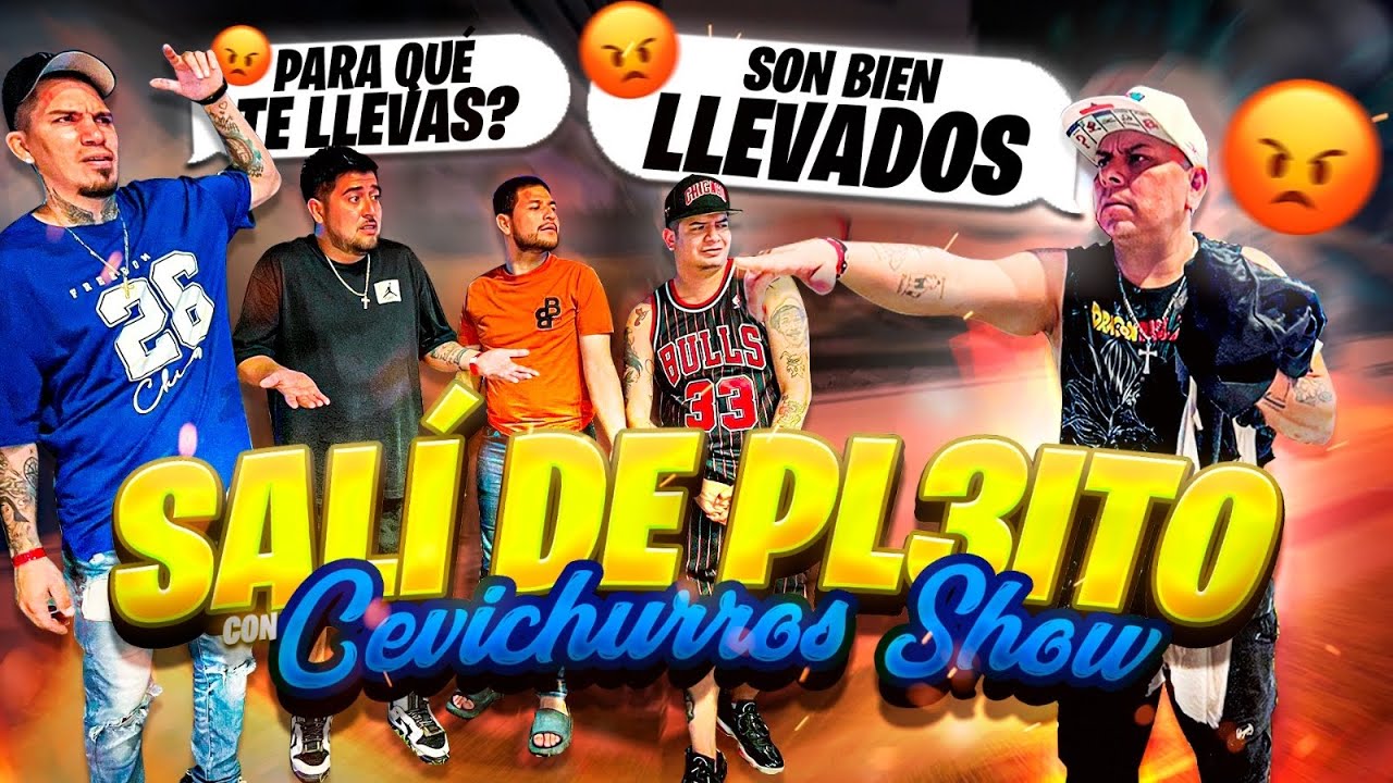 el POLI le RECLAMA a CEVICHURROS SHOW por ROMPER su ROPA😡//se armo la bronc4😨