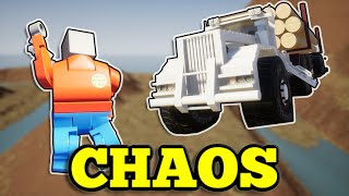 CRASHING CARS IN THE NEW BRICKRIGS UPDATE!