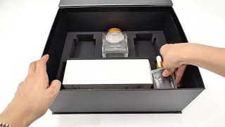 Where elegance meets protection – Hallpack’s premium custom gift boxes for perfume packaging.