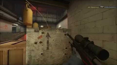 CS:GO- How to Hold Ramp on Nuke
