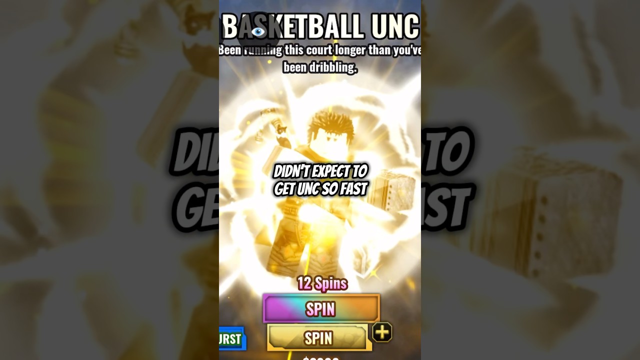 TRYING TO SPIN FOR THE NEW BASKETBALL UNC STYLE IN BASKETBALL ZERO