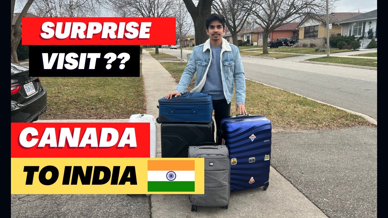 SURPRISE VISIT TO INDIA || CANADA TO INDIA || EMOTIONAL VIDEO || ITSMEPIYUSH