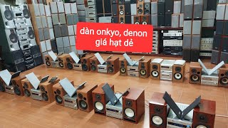 Báo giá dàn onkyo,denon giá từ hơn 1tr _dưới 3tr.Lh.Đinh Anh Audio ĐT&Zalo 0971817668 #denon #onkyo