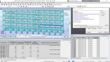 7. Phân tích và Design và đọc kết quả trong Robot structure.