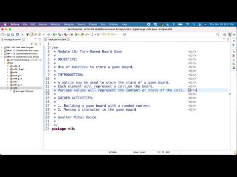 Java JEM18 Turn based board game - Introduction