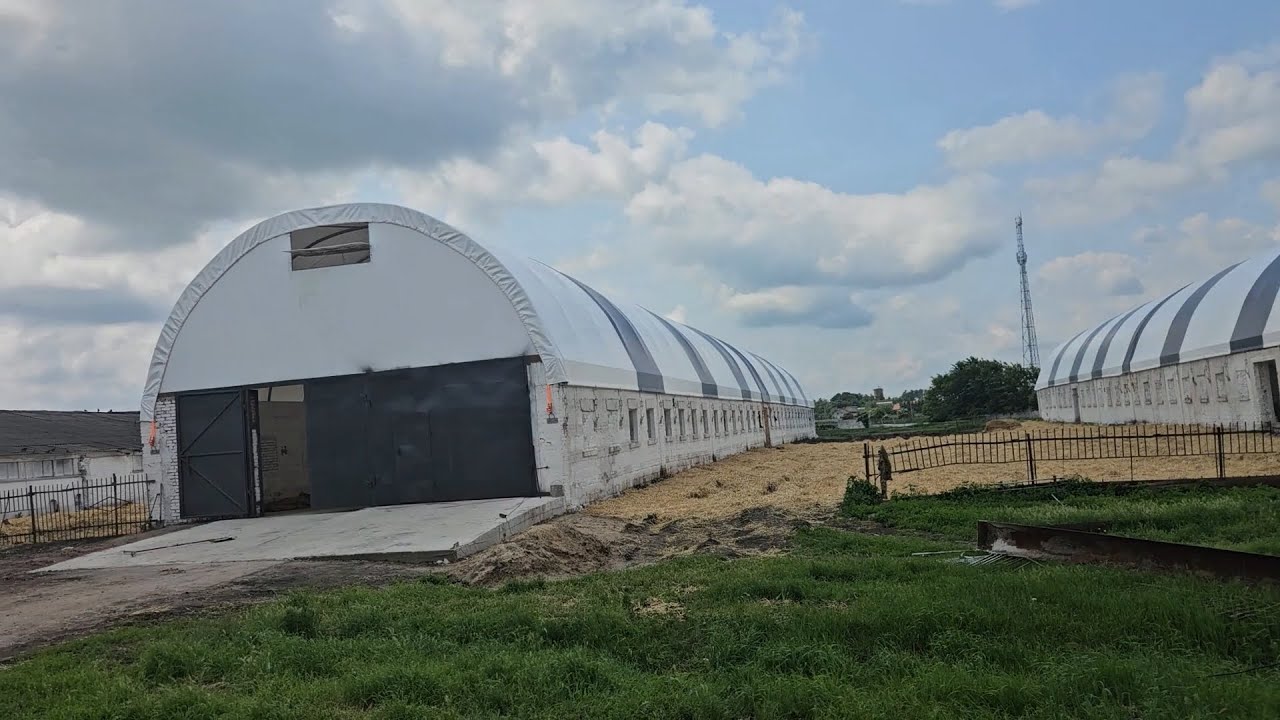 Відреставрували старі тваринницькі приміщення - отримали сучасні ангари для ВРХ