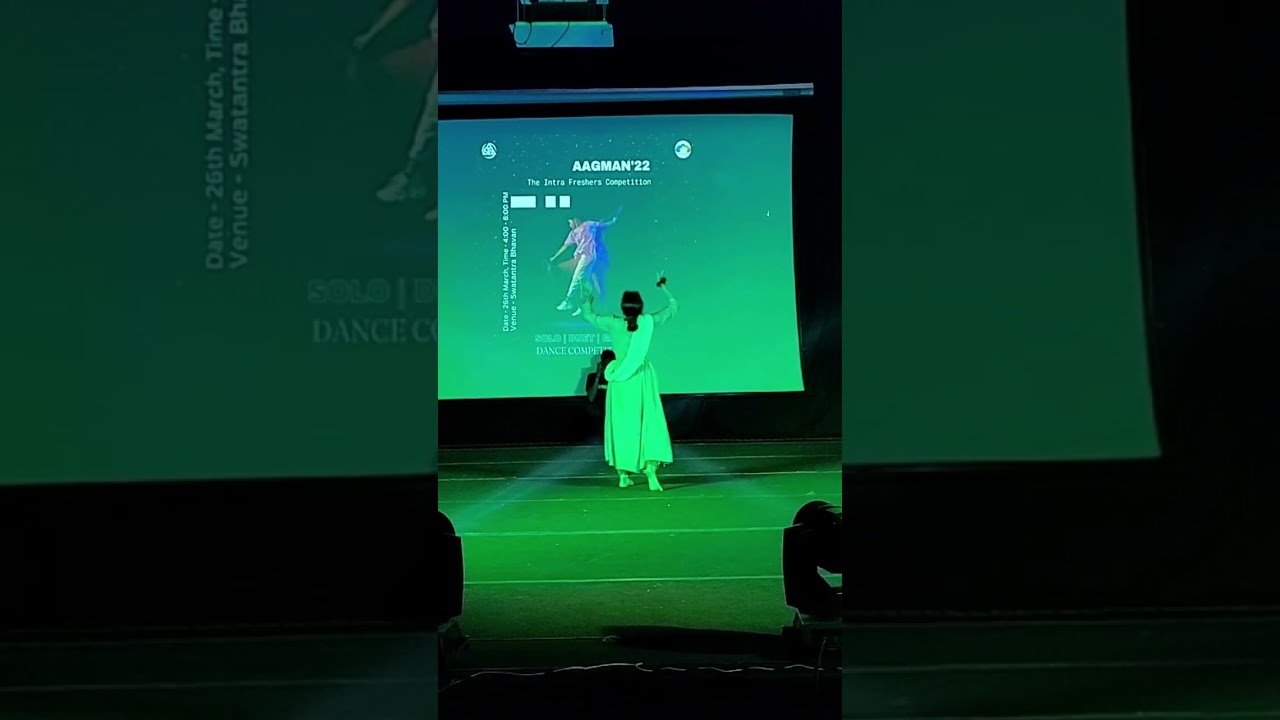 Mere dholna sun, AAGMAN,22 Dance Competition ||IIT BHU|| 