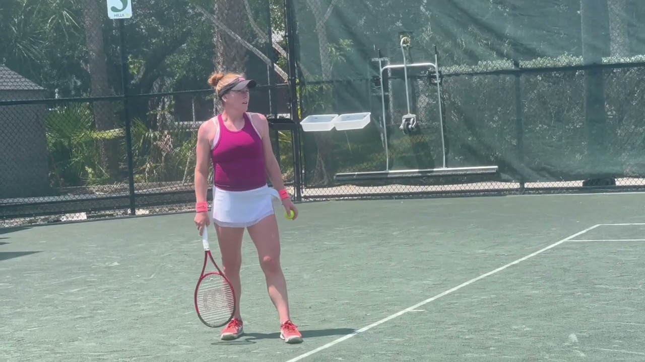 Madison Brengle Underarm Serve Compilation - Indian Harbour Beach 2025