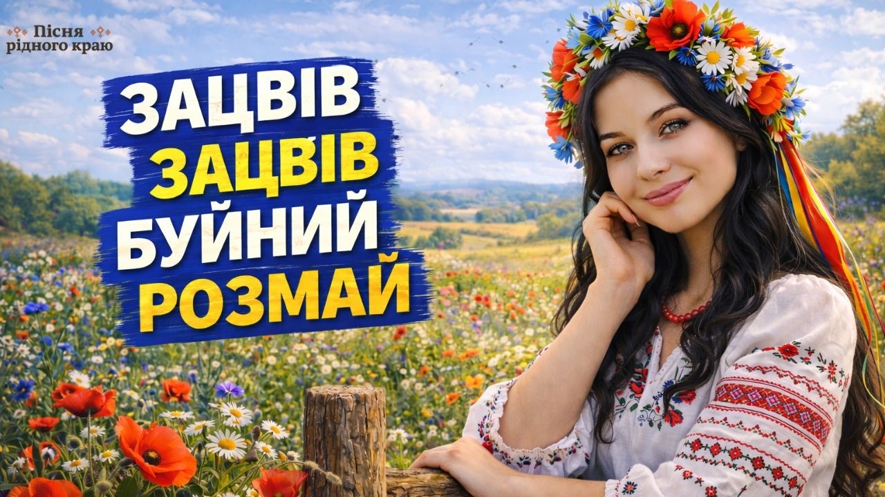 Зацвів буйний розмай - Українська пісня