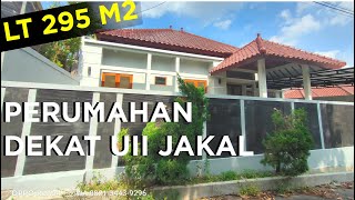 RUMAH LUAS DALAM PERUMAHAN ELIT TEPI JAKAL KM 13 DEKAT KAMPUS UII JOGJA