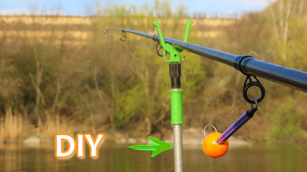 DIY bait alarm for fishing rod 