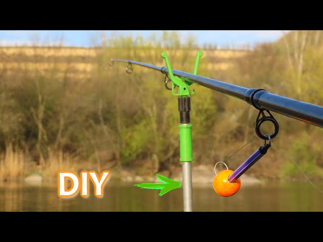 DIY bait alarm for fishing rod 