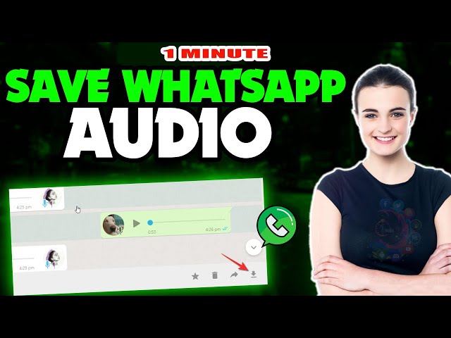 How to save whatsapp audio 2024 (Quick & Easy) class=