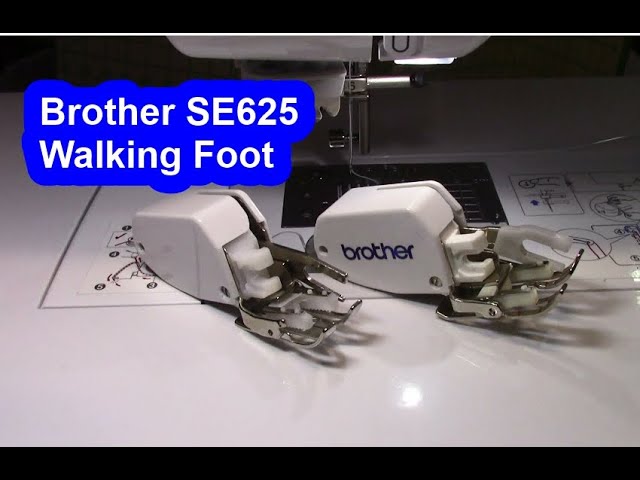 How to Use the Brother SA107 Walking Foot 