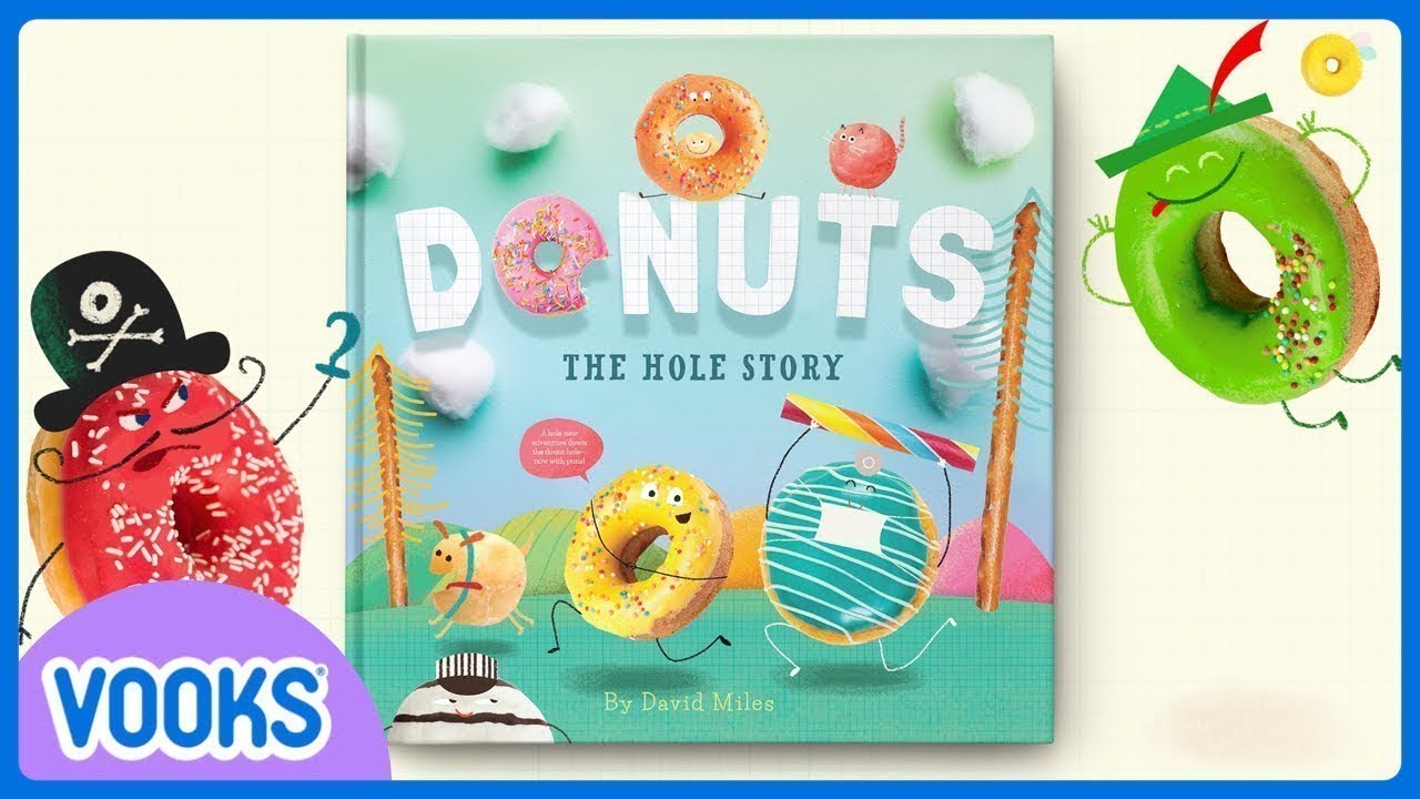 Donuts, The Hole Story! | Kids Book Read Aloud | Vooks Storytime