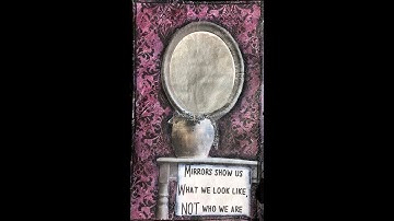 Mixed Media Art Journal Tutorial- ICAD - Using Napkins