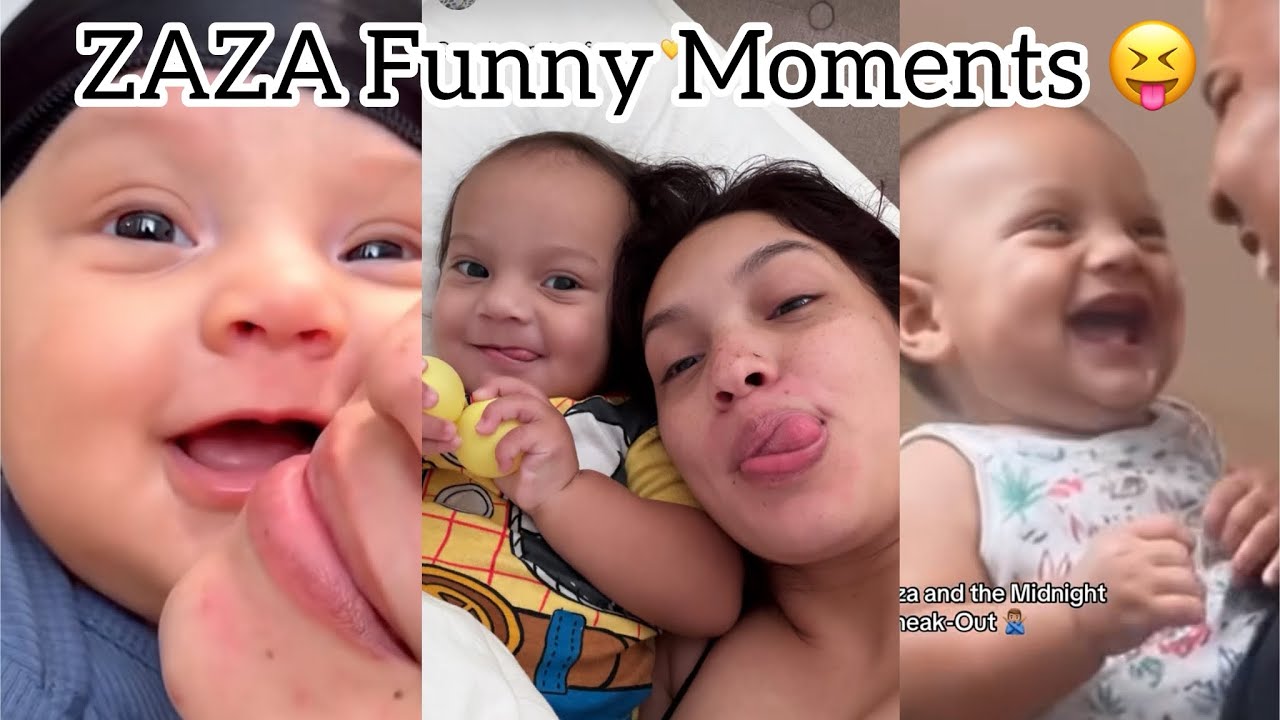 BABY ZAZA Funny Moments 😝