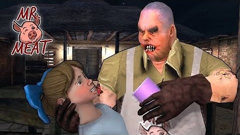 Mr Meat: Gameplay walkthrough part 1 - Easy mode: Full Gameplay (ios,Android)