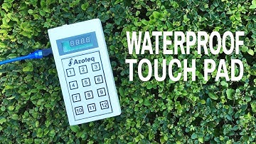 Azoteq Oh IC Video Series: Waterproof Touch Pad
