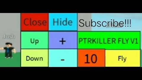 Arceus X - Fly Gui V1 By PTRKILLER - Very Smooth