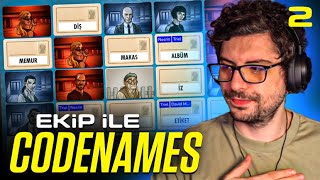 ARKADAŞLIK BİTİREN KANLI CODENAMES! | EKİP İLE CODENAMES | HYPE