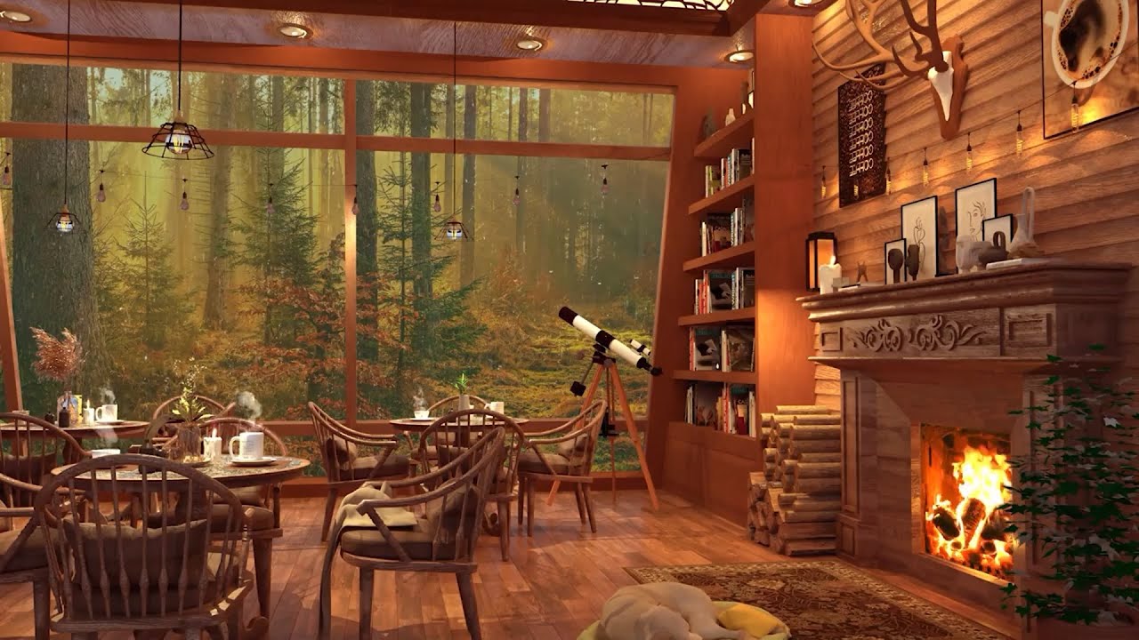 Summer Morning Coffee Shop Ambience with Sweet Piano Jazz Music to ...