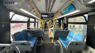 Onboard 2018 Novabus lfsa #5544 on the Bx39 bus to White Plains rd/E Tremont Av.