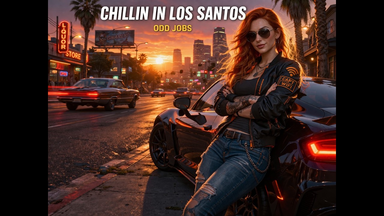 chillin in los santos doing some odd jobs - YouTube