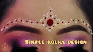 Easy Bridal Kolka Design Step By Step Simple Kolka