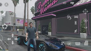 GTA V Android Gameplay | Offline Winlator Ludashi with Input Bridge Touch Control 