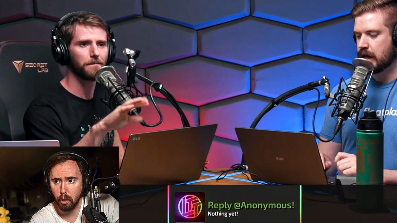 Asmon Reacts to Linus Tech Tips Return on Twitch - YouTube
