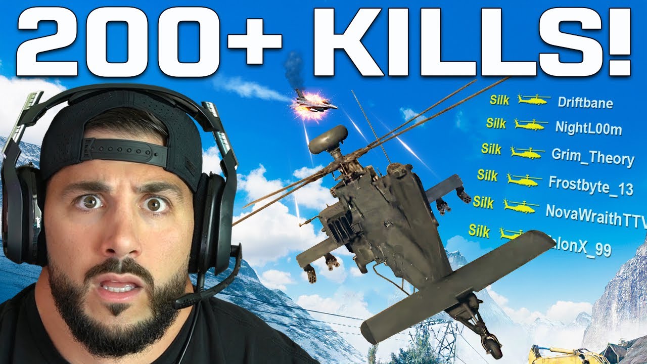 РЕАКЦИЯ НА ЛУЧШЕГО ПИЛОТА ВЕРТОЛЕТА В BATTLEFIELD 6! (МИРОВОЙ РЕКОРД)