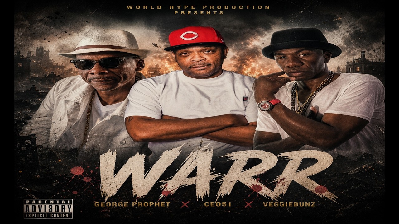 ⁣WARR by GEORGE PROPHET,  CEO51, VEGGIEBUNZ  (VIDEO)