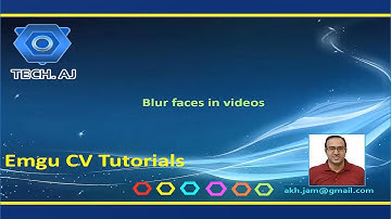 EmguCV # 55 Detect faces from videos and blur them using Emgu CV (Part-I)