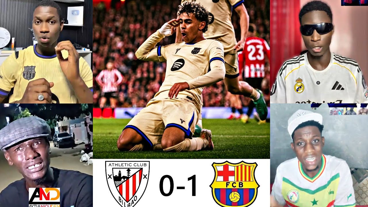 🚨🥳 LE FC BARCELONE S’IMPOSE SUR LA PELOUSE DE L’ATHLETIC BILBAO GRÂCE À LAMINE YAMAL 🇪🇸💙❤️