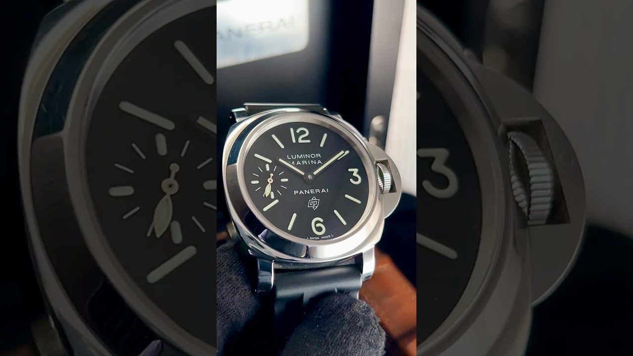 PANERAI LUMINOR MARINA LOGO 44MM BLACK DIAL PAM 005 (2011)