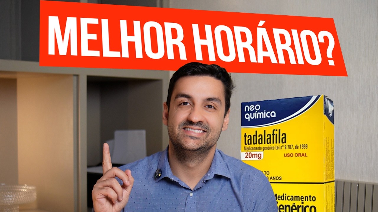 O Melhor Horário Para Tomar Tadalafila — Ninguém Fala Isso - YouTube