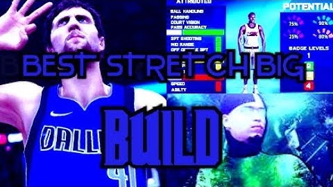 NBA 2K20 BEST STRETCH BIG BUILD! HOW TO BE UNSTOPPABLE WITH THIS DEMI-GOD CREATION!