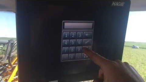 Raven/ Hagie Dry box calibration