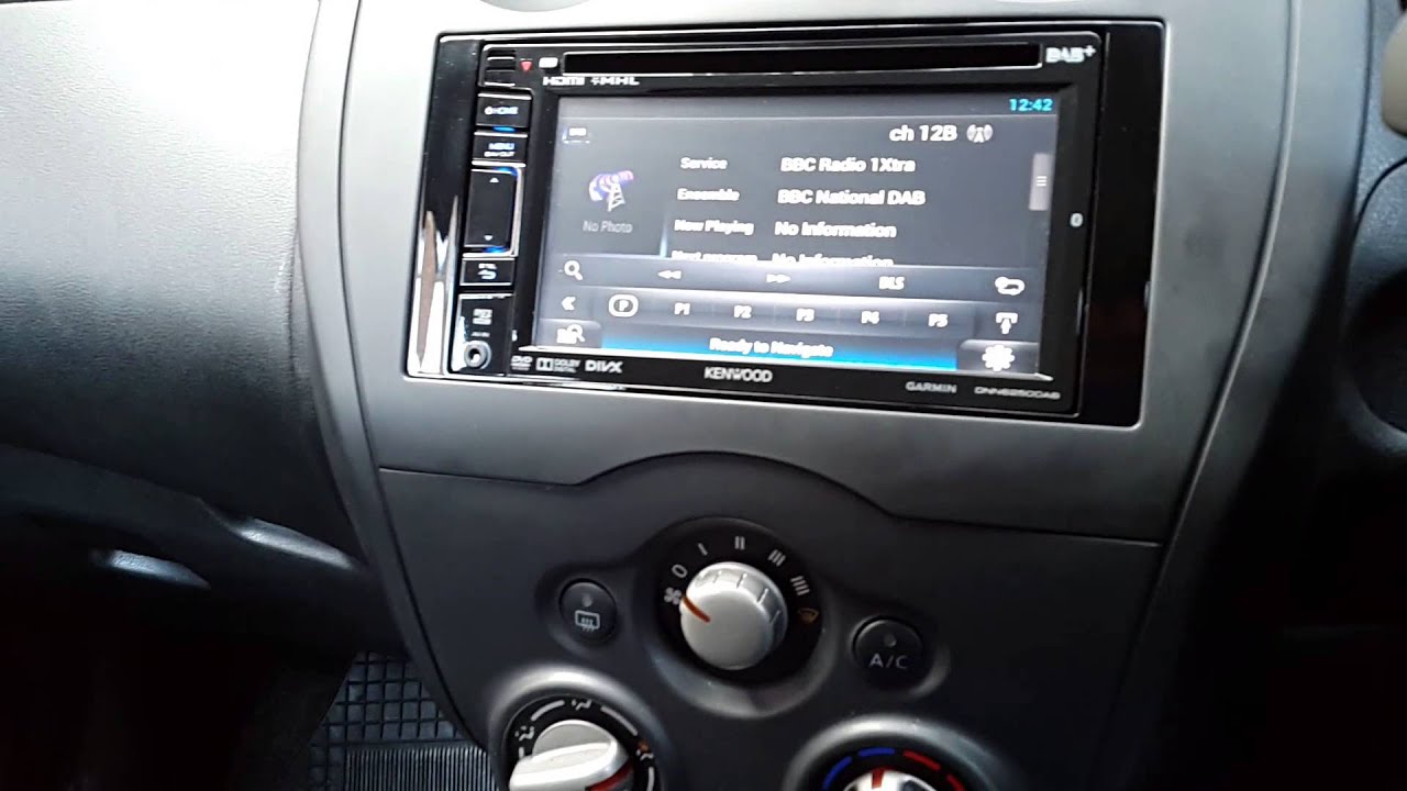 DNN6250DAB Nissan Note 2014 DAB, Garmin Satnav, MHL. WIFI, Audio